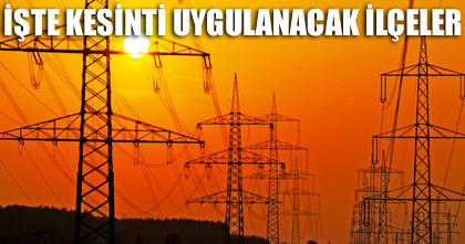 �stanbulda elektrik kesintisi