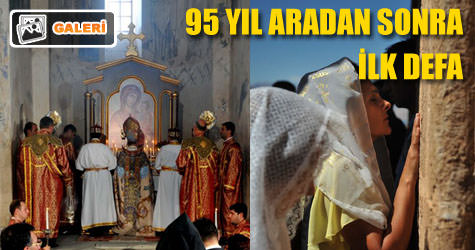 Beklenen ayin ger�ekle�ti