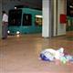 Metro giri�i kilitlendi
