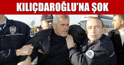 Yan�nda silahlar patlad�