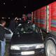 Otomobil t�r�n alt�na girdi