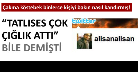 Twitter Yalanıyla Herkesi Kandırdı