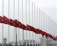 Bayraklar 2 g�n yar�ya indirilecek