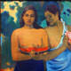 Gauguinin tablosuna sald�r�