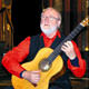 Efsane gitarist sahnede