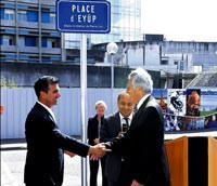 Fransa'da iki meydana Ey�p Sultan ad� verildi