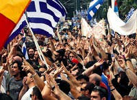 Ağustos böceği Yunanlılar tatlı günlerin acısını çekiyor