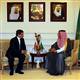Davuto�lu Suudi Arabistanda