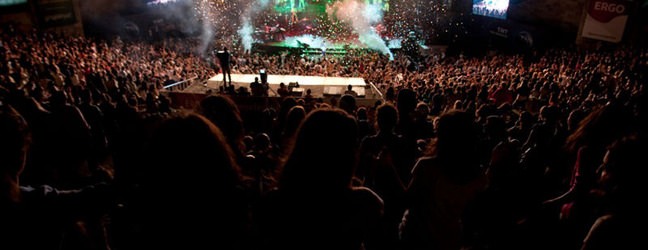 Caz festivalinde İstiklal Marşı