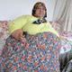 300 kiloluk kad�n evden vin�le ��kar�ld�