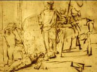 Rembrandt'�n 250 bin dolarl�k tablosu �al�nd�