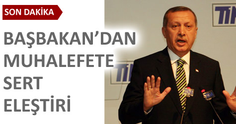Ba�bakan Erdo�an konu�tu