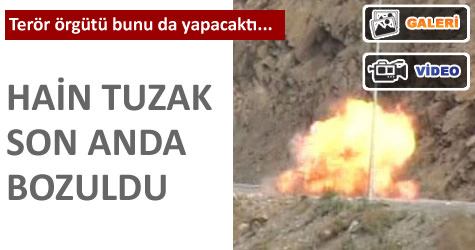 Polise kat�rl� bomba tuza��!