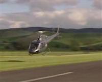 Otomobil ve helikopter yar��t�!
