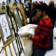 Ebru sanat�nda bir ilk