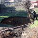 Zonguldakta olu�an obruk korkutuyor