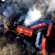 3 tren birbirine girdi
