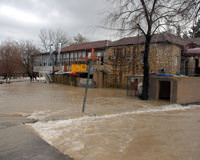 Manavgat Irma��'nda sular y�kseldi