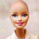 Kanserli �ocuklar i�in sa�s�z Barbie