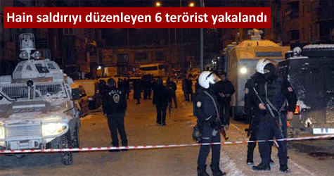 6 ter�rist yakaland�