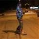�ehirde snowboard keyfi!