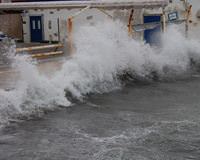 Bodrum'u f�rt�na vurdu