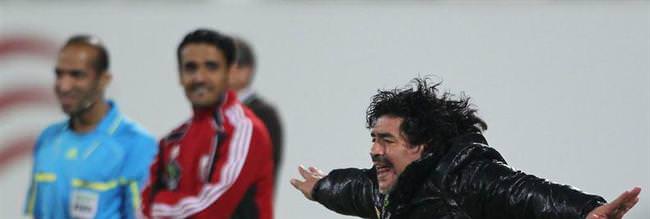 Maradonadan veda sinyali