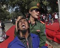 Tibetli ke�i� kendini yakt�