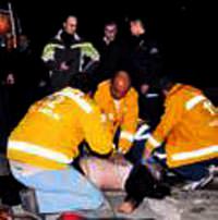 Denize d��t�, polis kurtard�