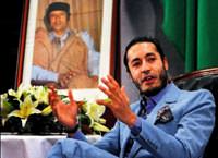 Saadi Kaddafi: Yak�nda b�y�k isyan geliyor