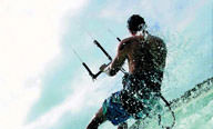 Kiteboard'la hem form tutun, hem de e�lenin!