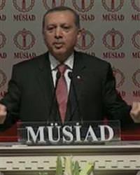 M�S�AD 21. Ola�an Genel Kurulu M�stakil Sanayici ve ��adamlar� Derne�i Ba�bakan  Recep Tayyip Erdo�an