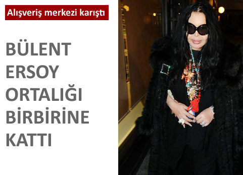 B�lent Ersoy al��veri� merkezini kar��t�rd�
