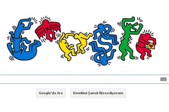 Google Keith Haring'i unutmad�