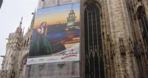 Milanoda T�rkiye reklamlar�