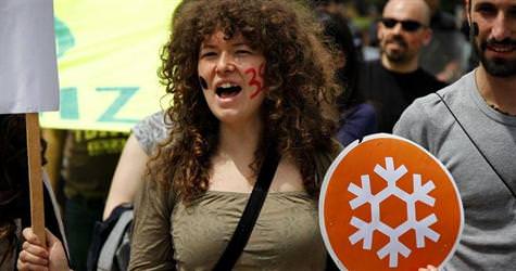 350 Ankara  grubu eylem yapt�