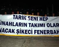 Trabzonda temiz futbol protestosu