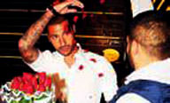 Quaresma'ya g�l ya�muru