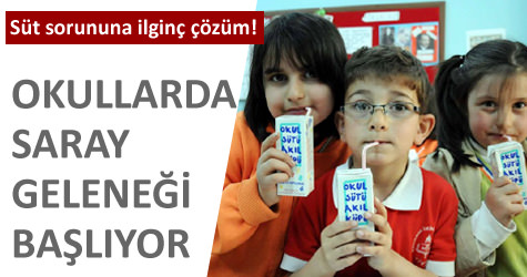 Okullarda saray gelene�i ba�l�yor