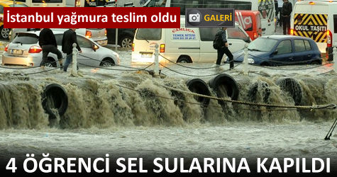 Mesai ��k��� ani ya��� �stanbulu suya g�md�