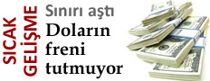 Doların freni tutmuyor