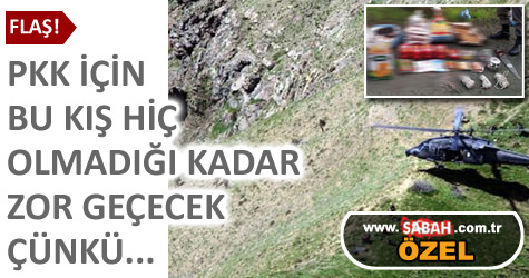 PKK bu kış aç kalacak