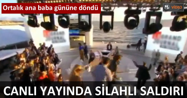 Cannes'da silah sesi paniğe yol açtı