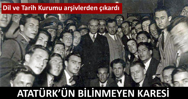 Atatürk'ün bilinmeyen karesi