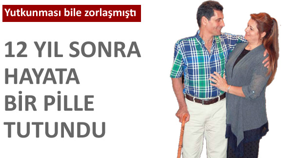 12 yıl sonra hayata bir pille tutundu