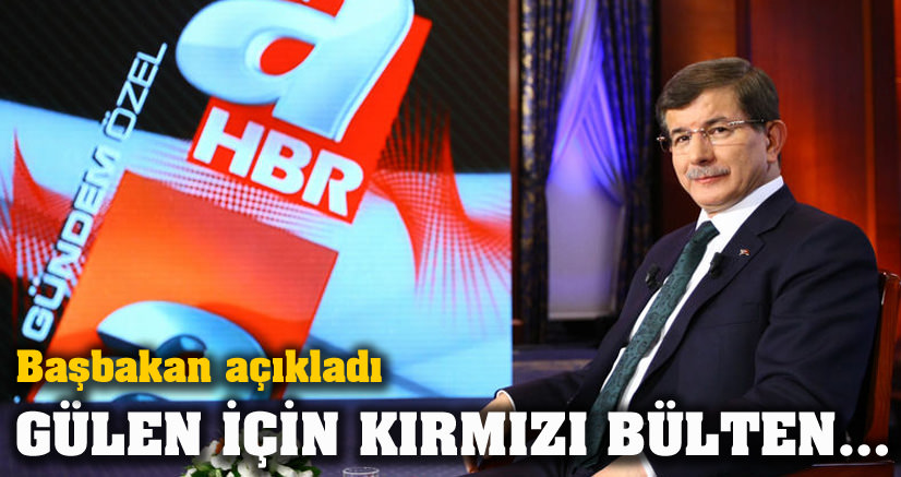 Gülen için kırmızı bülten...