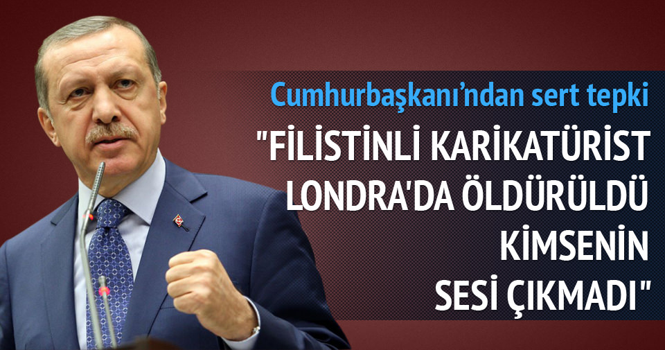 Erdoğan'dan flaş 'karikatür' açıklaması