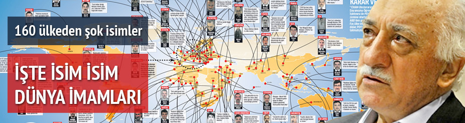 İşte Paralel Yapı'nın dünya imamları