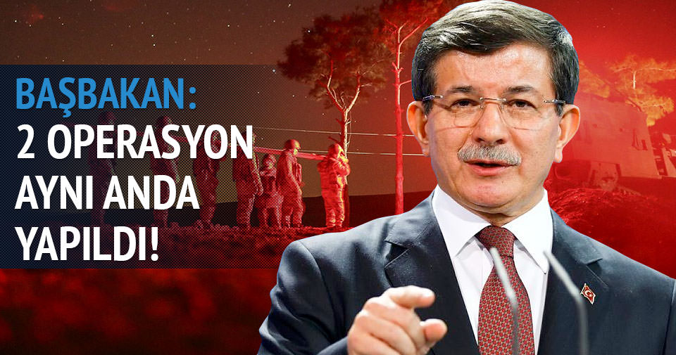 Davutoğlu, Şah Fırat Operasyonu'nu anlattı