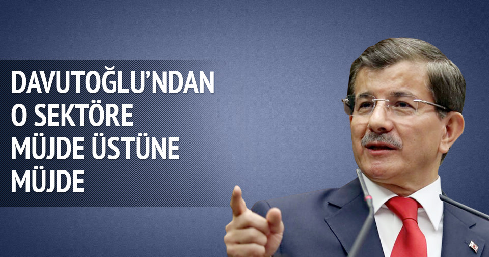Davutoğlu'ndan müjde üstüne müjde!